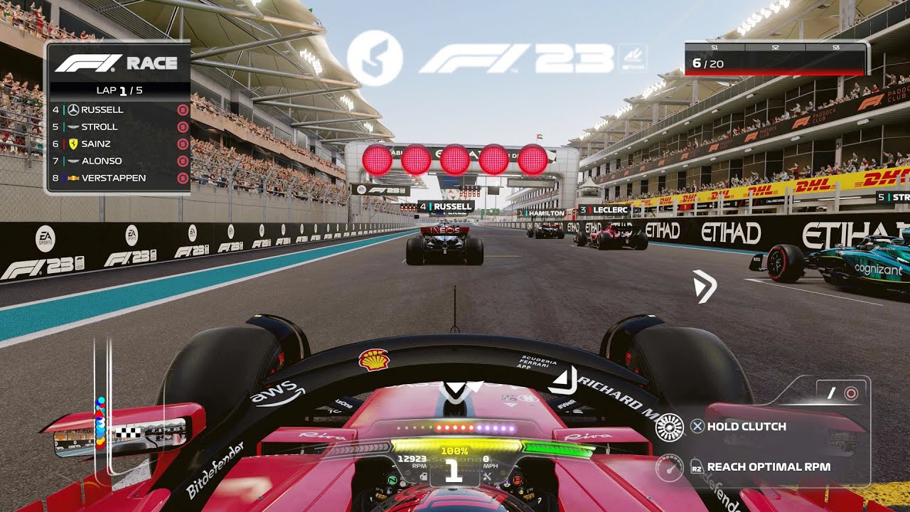 F1 23 - Abu Dhabi Grand Prix FULL GAMEPLAY (PS5)