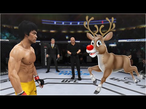 UFC 4 Bruce Lee vs <strong>Rudolph</strong> | EA Sports UFC 4