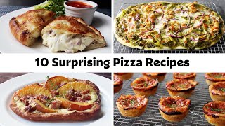 10 Surprising Pizza Recipes | Fried Pizza, Grilled Pizza, Deep Dish Pizza Muffins & More!