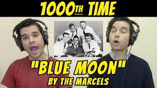 Blue Moon - The Marcels | TWINS REACTION to 1000th time listen!