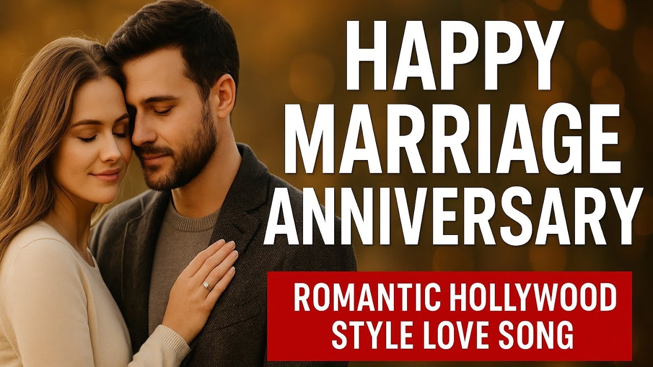 Happy Marriage Anniversary Song ❤️ | Romantic Hollywood Style Anniversary Music | Forever Love 