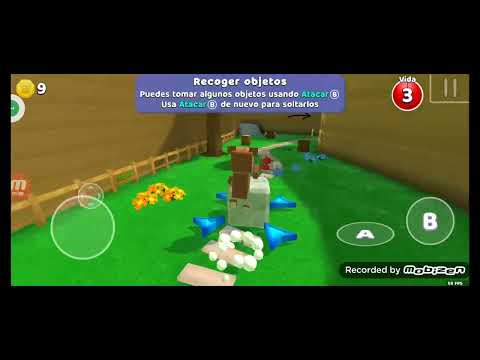 Mi primera vez jugando Super Bear Adventure miren esta cool el juego