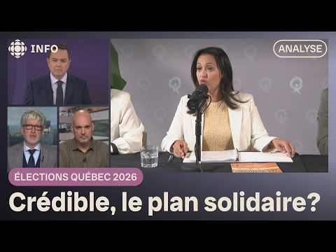 Debate: The QS Financial Framework and the Cost of a Referendum | Economy Zone | Quebec Elections...