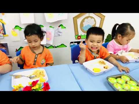 🎉 tiệc buffet của các bé khối mầm chào mừng ngày nhà giáo việt nam 20/11 🎉