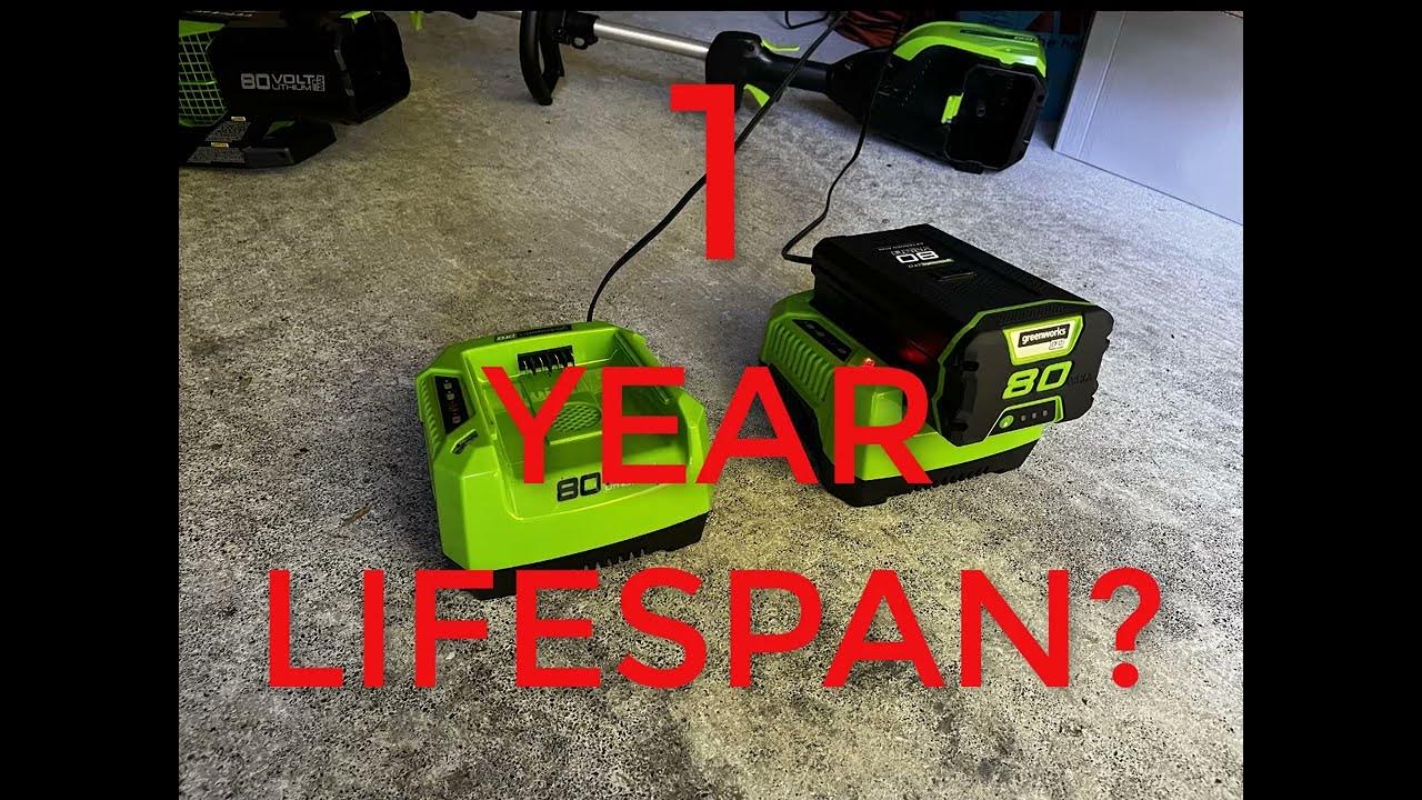 Greenworks Battery Dead After One Year - YouTube