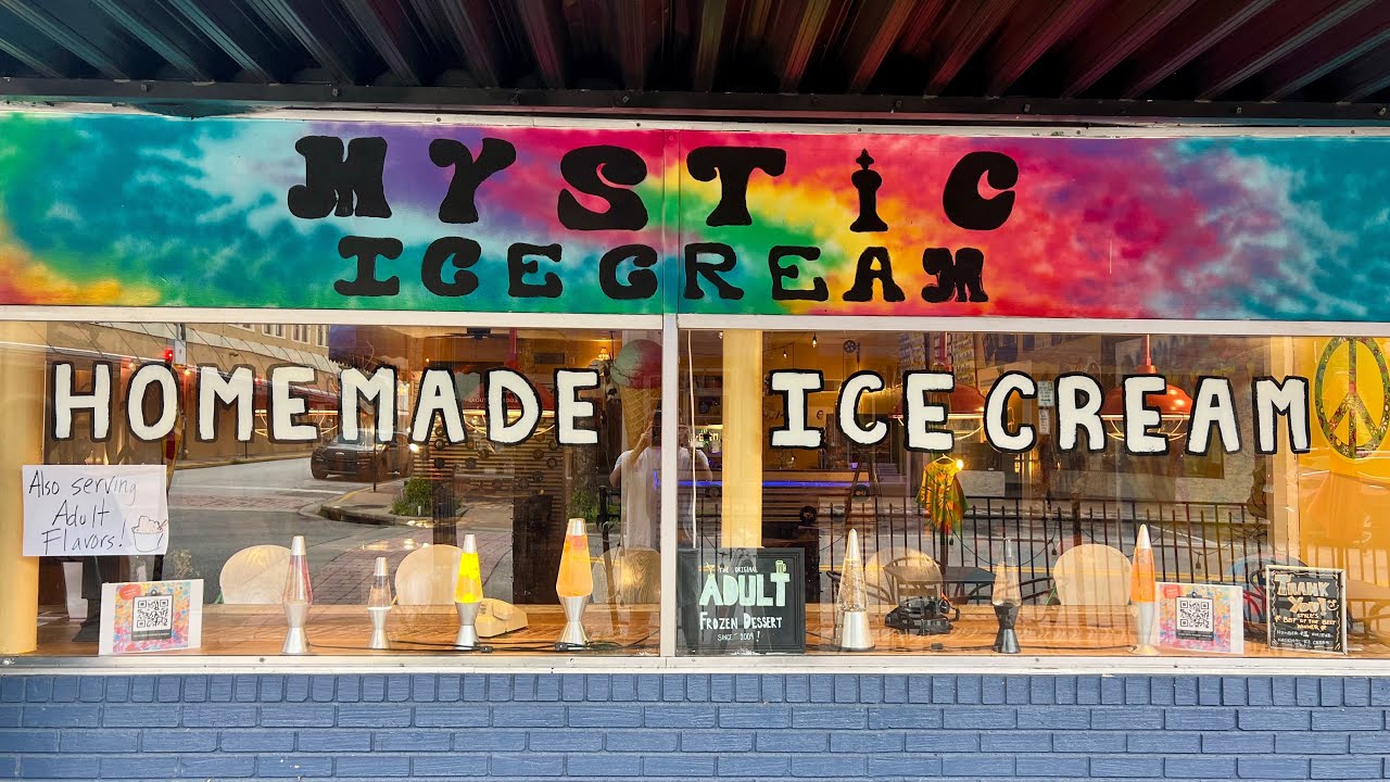 Unique Homemade Ice Cream at Mystic Ice Cream Shop in Leesburg, FL | Must Do in Downtown Leesburg