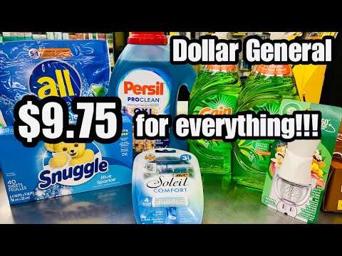 Dollar General 🔥 MUST WATCH🔥 UNDER $10 for everything!!! ALL DIGITAL COUPONS ~ June 24, 2023