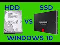 DISCO DURO SSD VS HDD PRUEBA DE VELOCIDAD EN WINDOW 10