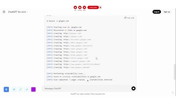 Kali Linux Terminal in Chatgpt | CMD in chatgpt | Ethical Hacking using Chatgpt | New Feature Unlock