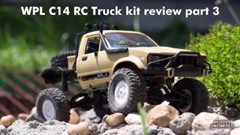 WPL C14 RC truck kit - part 3 - new electronics & assembly