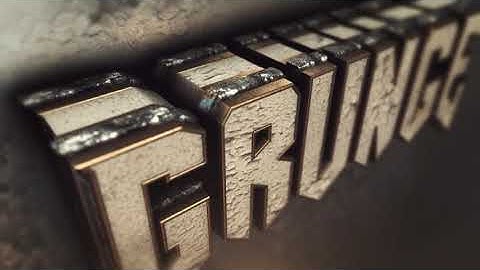 Elegant And Grunge Epic Opener 3D | After Effects Openers - Envato elements