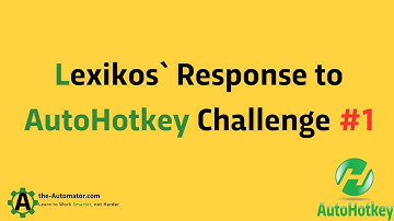 Lexikos AutoHotkey Challenge 5 favoriete scripts