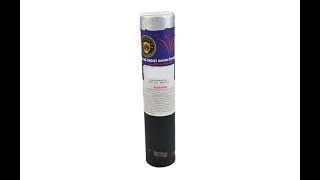 PFX50MNGS GOLD STROBE COMET WITH BLUE MINE - DOMINATOR FIREWORKS PRO