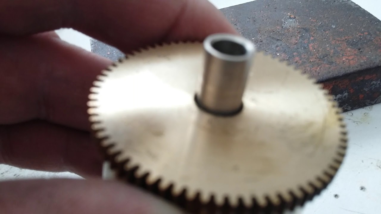 Hermle clock barrel badly worn YouTube