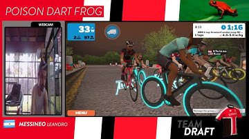 Zwift WBR 1 Lap Greatest London Loop Hilly Race (26.6km)- Leandro Messineo [POSION DART FROG]