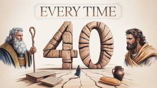 The Secret of the Number 40 in the Bible: The Hidden Pattern You Need to Know!!