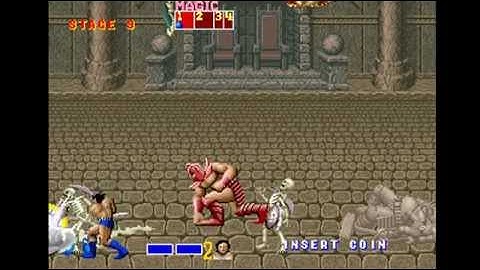 Golden Axe Arcade Ax=Battler Playthrough