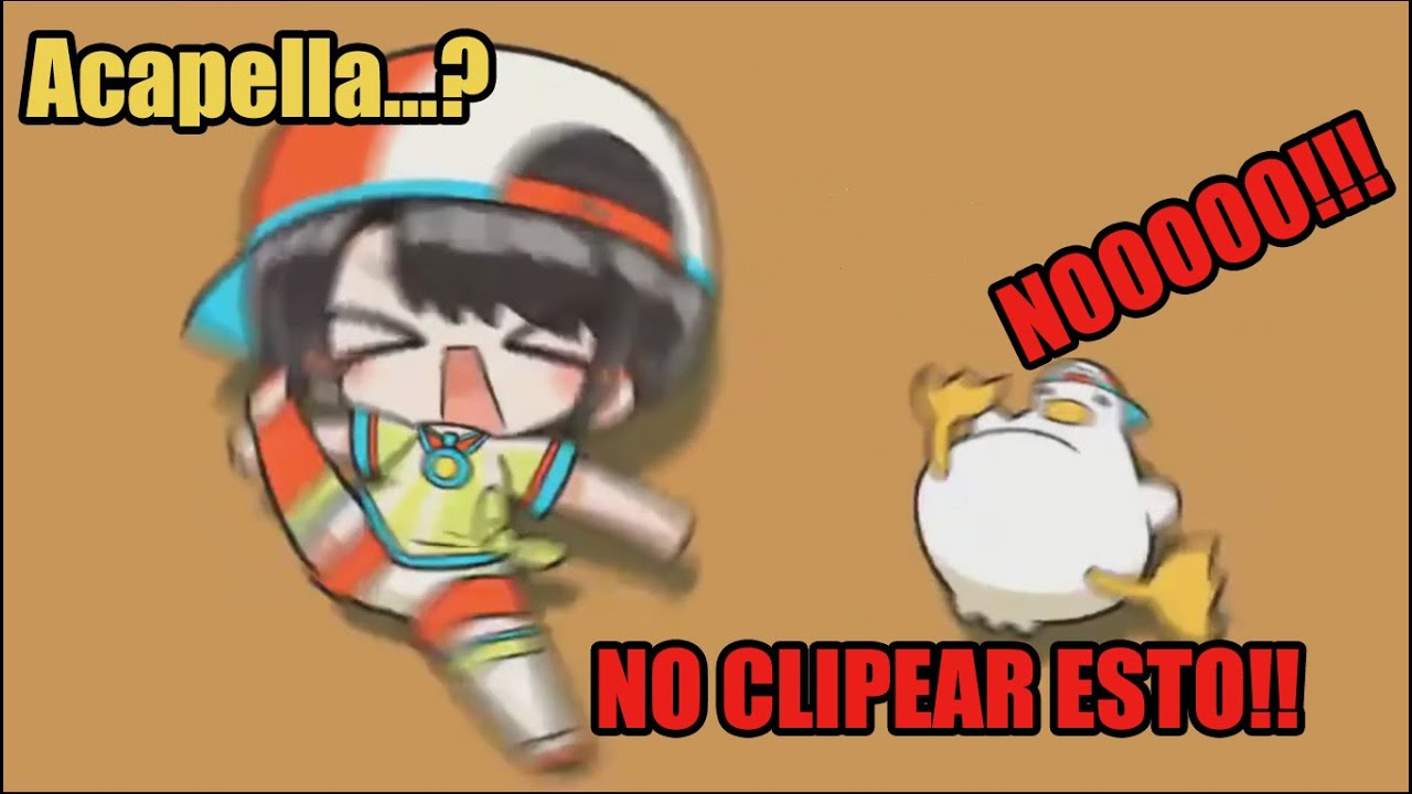 【SUB ESP】Oozora Subaru  Se avergüenza al notar que estaba cantando Acapella Jujutsu Kaisen【Hololive】