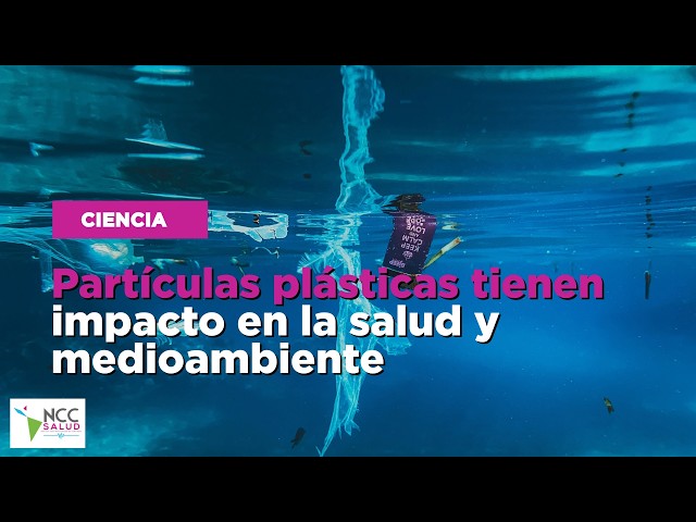 Partículas plásticas tienen impacto en la salud y medioambiente