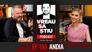 ANDIA: „Am început cu muzică populară, am ajuns la DJ Project!" | VREAU SĂ ȘTIU EP 190