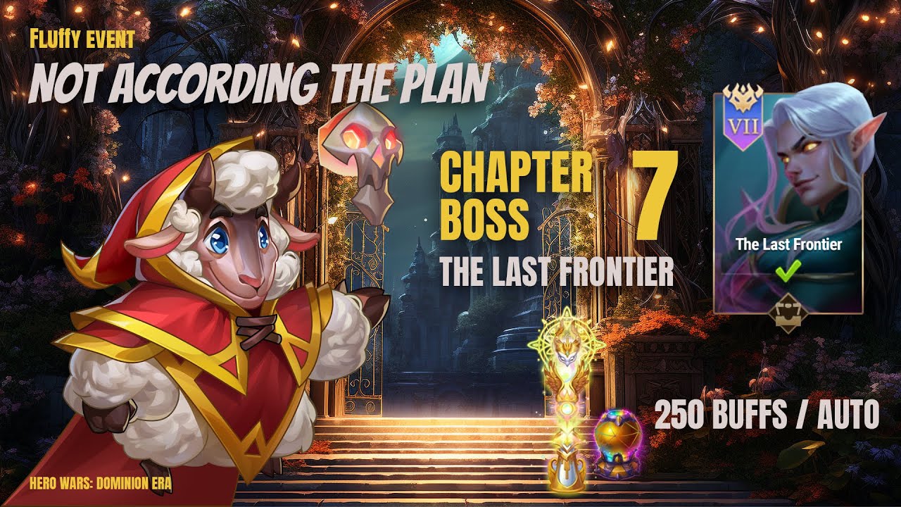 Fluffy event | Chapter 7 Boss fight | 250 buffs | Win
