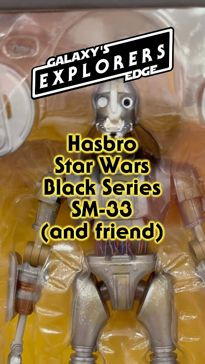 Hasbro Star Wars Black Series SM-33 (and Snowball)