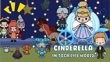 Cinderella in Toca Life World 🩵✨Love Story l Toca Boca l Toca Life World