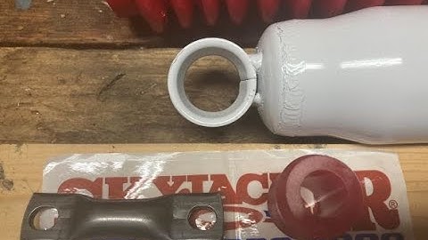 Skyjacker Shock difficult bushing and bar pin