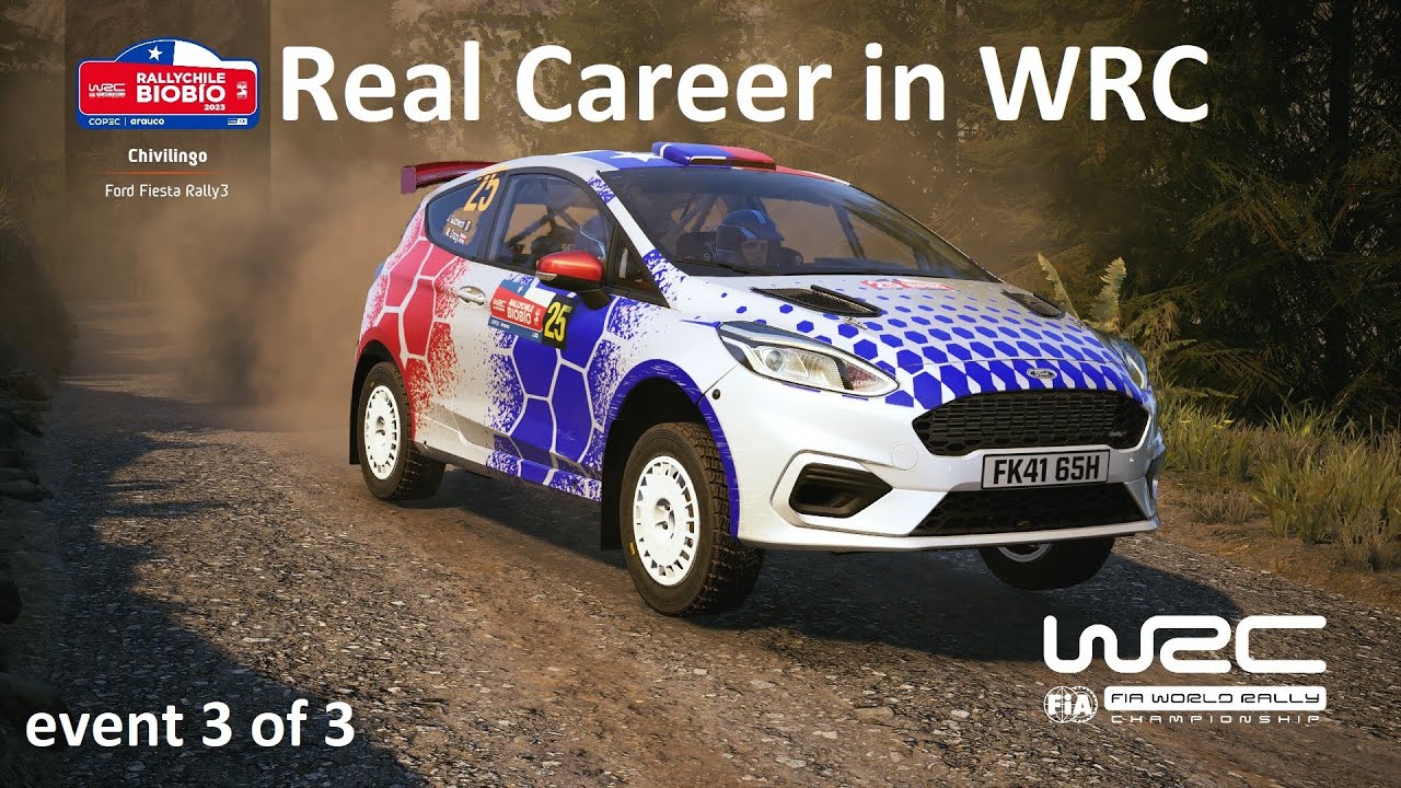EA WRC | club Real Career in WRC | Rallye Chile | Event 3 of 3