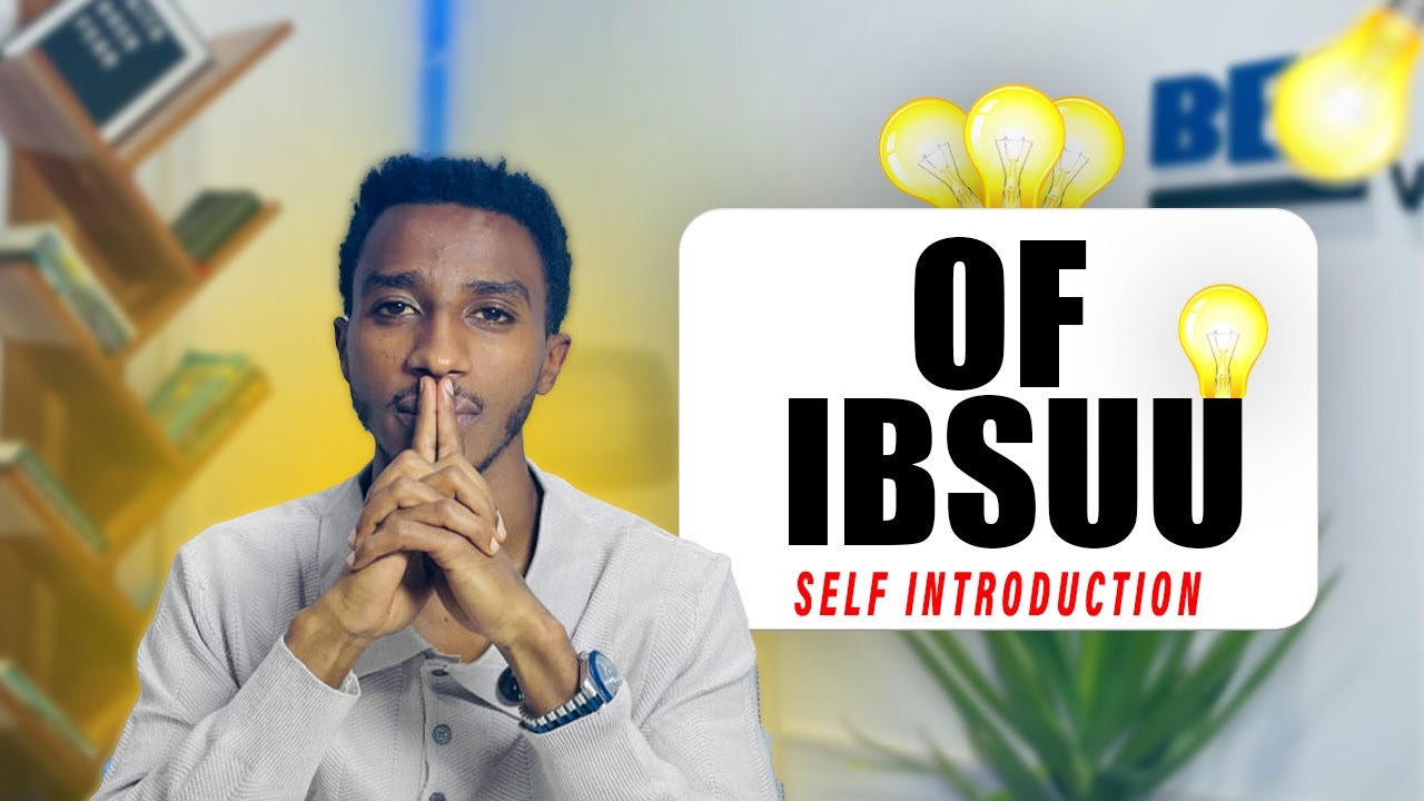 Of Ibsuu. Self Introduction
