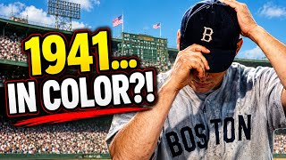 👉You’ve NEVER Seen The 1941 MLB All-Star Game Like This! 😳⚾️