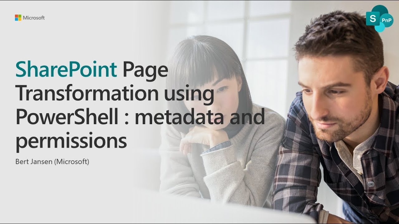 Handling page metadata and permissions during Page Transformation - YouTube