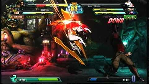 Marvel Vs Capcom 3 Xbox Live Player Match Lobby vs PokemonDigimon6