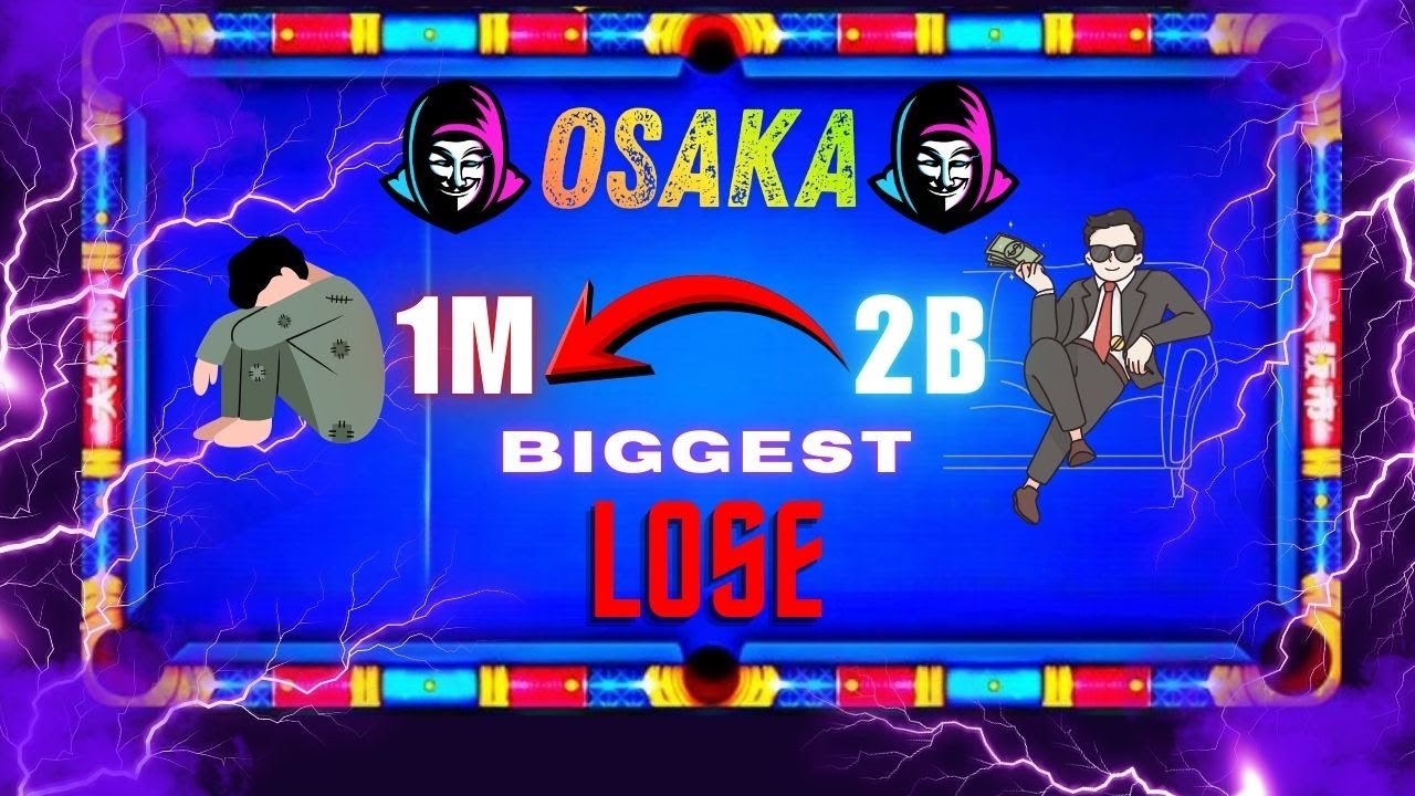 🤒Osaka Hackers Table👿  | 8 Ball Pool |🤯 Fair live Play😇 |