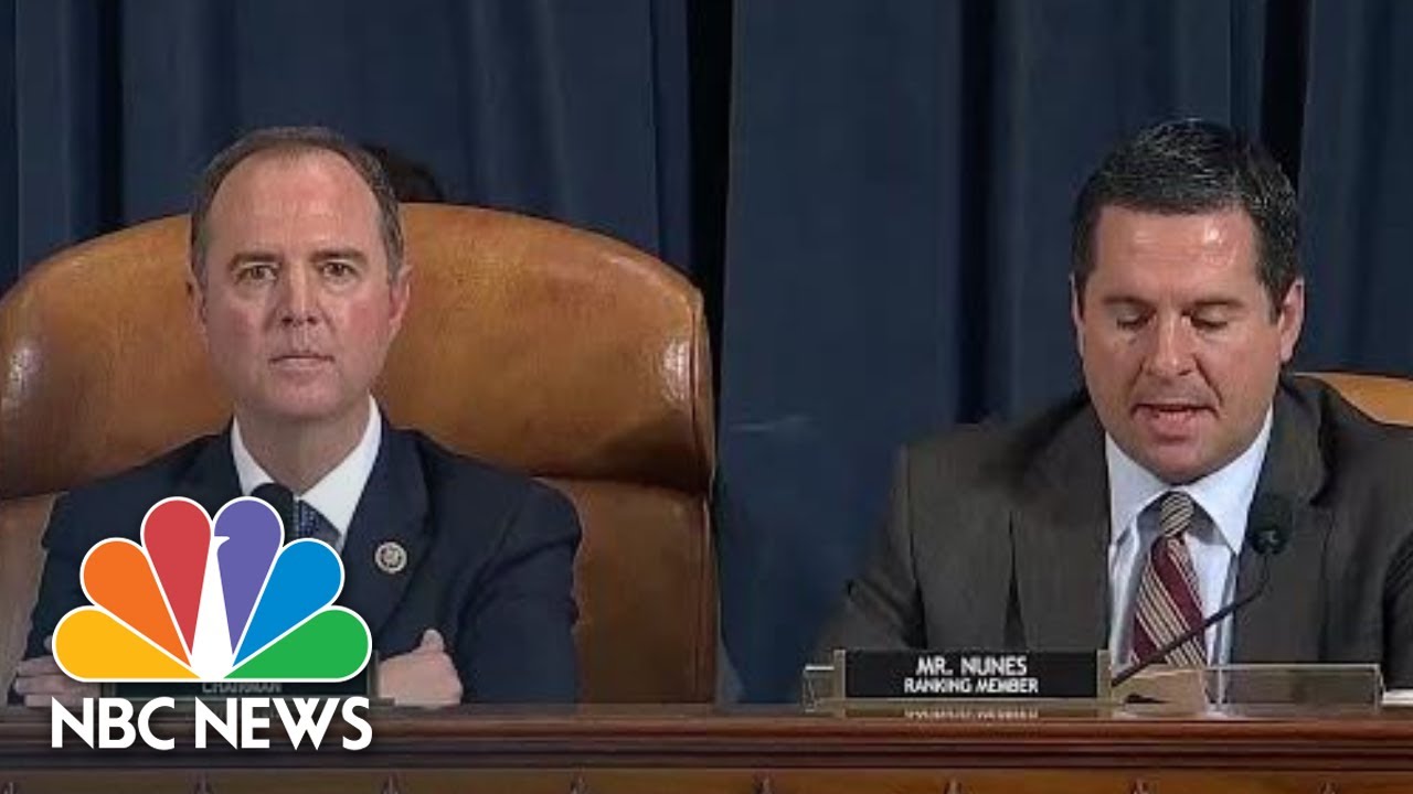 Rep. Devin Nunes calls impeachment inquiry ‘Ukraine hoax’ | NBC News