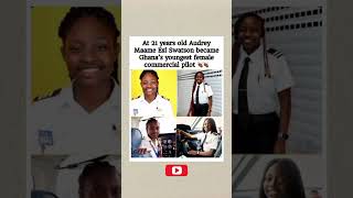 Ghana’s Youngest Female Pilot: The Audrey Swatson Story .​#Allishere #AudreySwatson #Ghana #Aviation