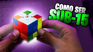 3 Example Solves Sub-15 | Como ser Sub-15