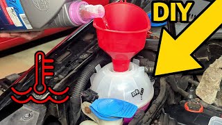 How to Replace Coolant Reservoir in a VW 2.5 (2005-2014) Jetta, Rabbit/Golf, etc