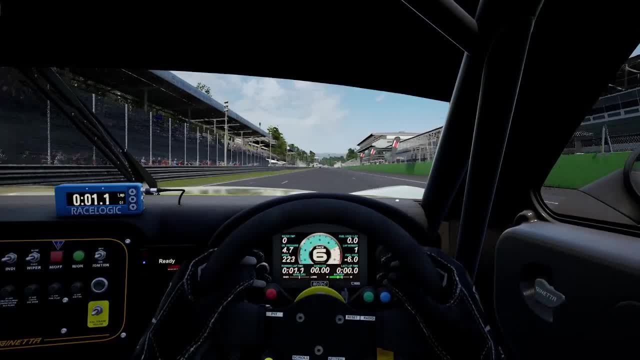 ACC Monza Ginetta G55 GT4 (Dry) Track Guide (Hotlap + Telemetry