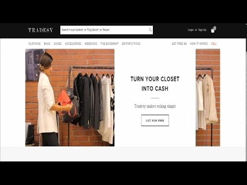 Making money by selling old clothes pays off for Tradesy