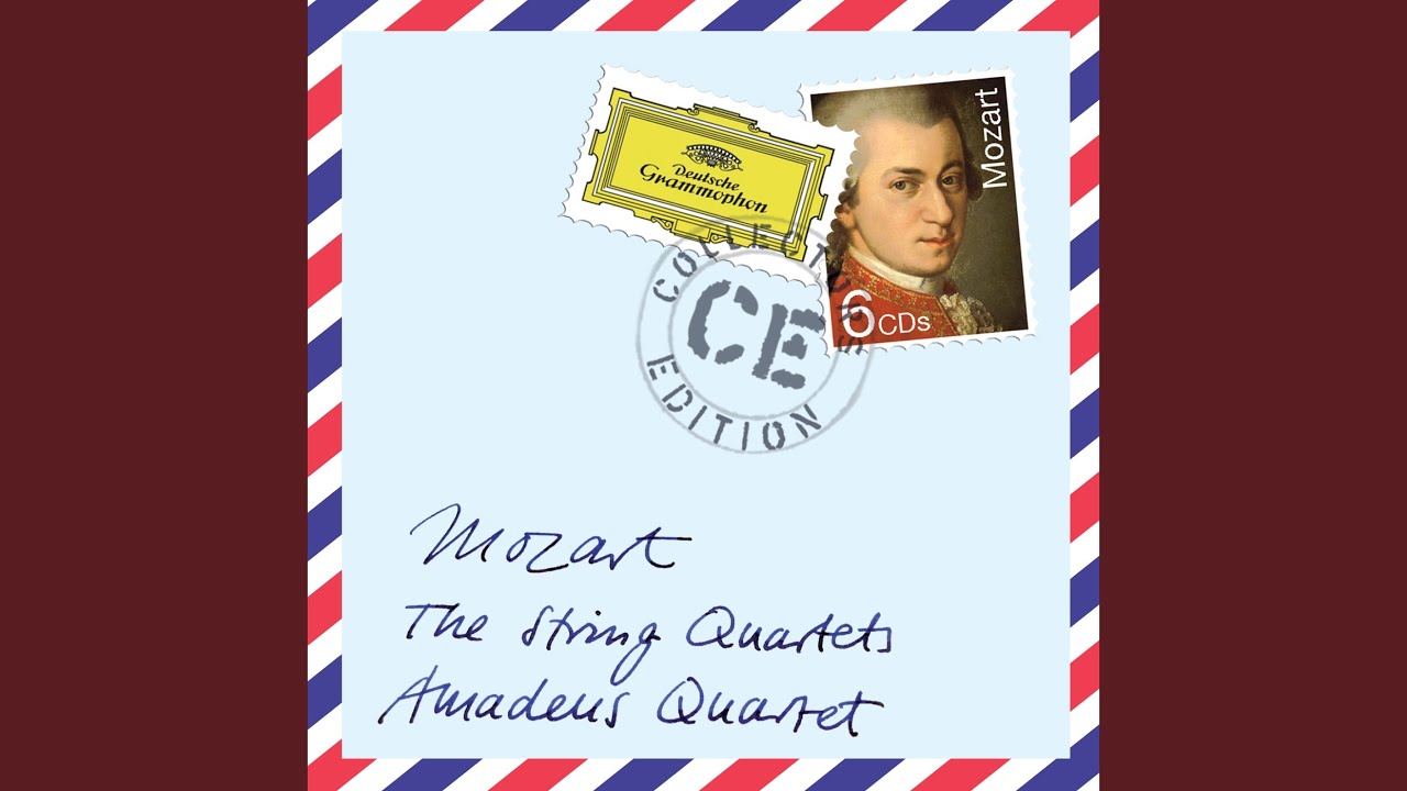 Tonton Mozart: String Quartet No. 17 in B Flat Major, K. 458 "The Hunt": II. Moderato di YouTube