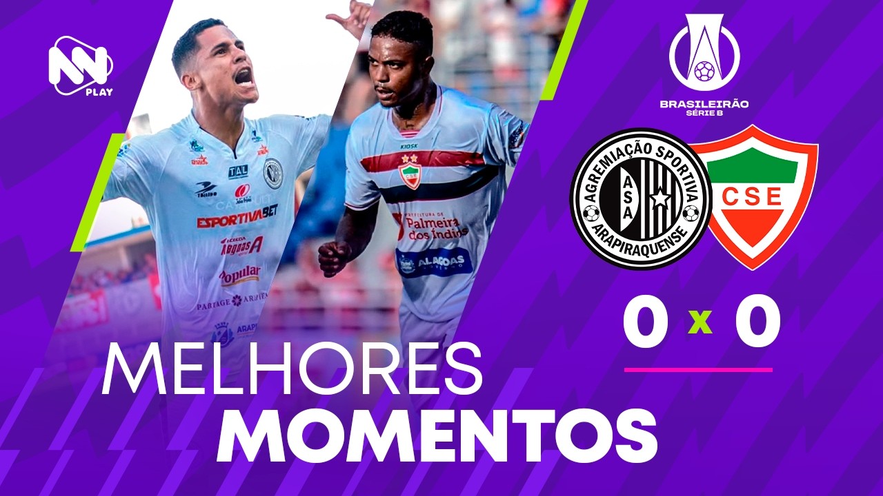 Melhores momentos COMPLETO - ASA X CSE - Brasileirão Serie D 2026
