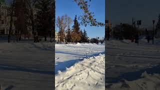 Somewhere In The City Center Of Omsk, Siberia, Russia