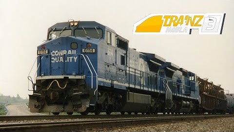 Trainz 3 All of GE C40-8W locomotives that I bought for Trainz 3 as of June 15 2025