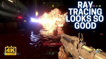 Doom Eternal | Ray Tracing next gen upgrade gameplay | PS5 Xbox Series X | Pool of blood fight