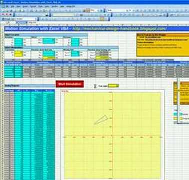 Motion Simulation with Excel VBA