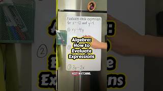 Details Algebra: How to Evaluate Expressions #Algebra #BasicMath #Math #SilentMath ￼ News