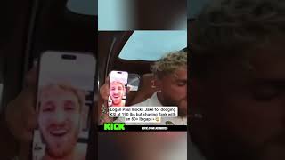 Logan Paul Mocks Jake For Dodging Ksi At 190Lbs But Chasing Tank With An 80Lb Gap Jakepaul