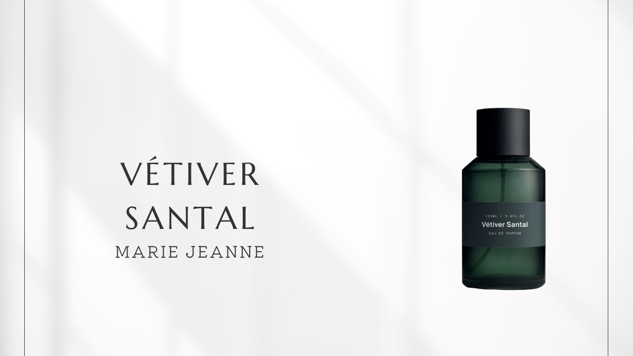 Vétiver Santal (Marie Jeanne) | A quiet shade of trees painted by