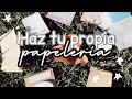 Haz tu propia papelería | Papelería casera// Jerspiulk ⚡️